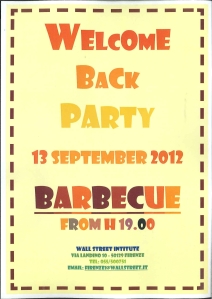 Barbecue Party alla Wallstreet