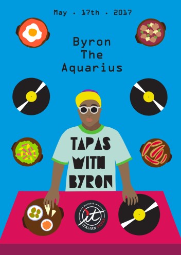 Byron the Aquarius lancia l'after office di Italian Tapas